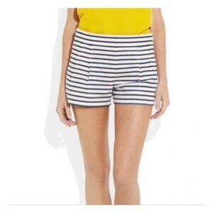 J. Crew Navy and White Striped Women Shorts